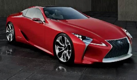 Leaked Lexus LF-LC Concept 