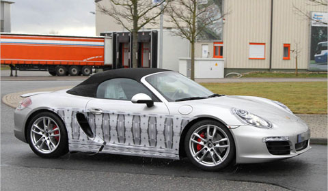 Spyshots: 2013 Porsche Boxster