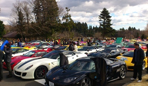 Supercar Meeting in Japan