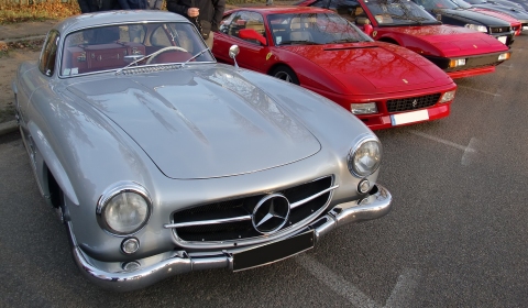 Cars & Coffee December 2011 in Paris