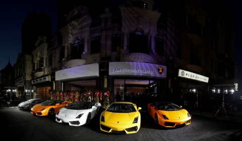 Lamborghini Dalian Opening