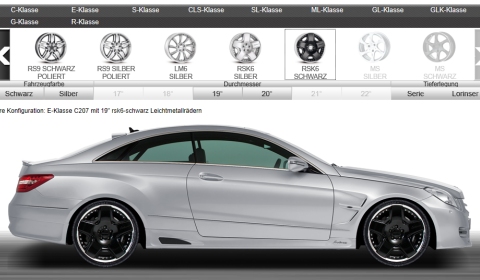 Lorinser Wheel Configurator