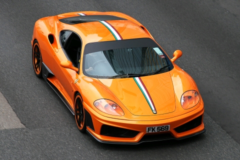 Overkill Ferrari 360 Modena at Causeway Bay in Hong Kong 01