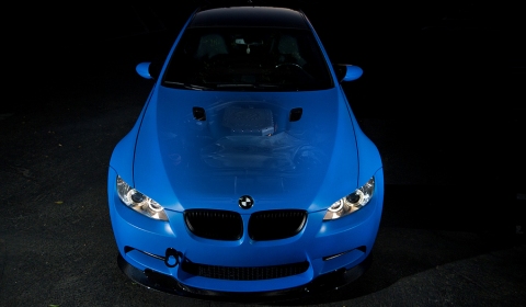 Photo Of The Day Gintani Supercharged BMW M3 Smurf Edition
