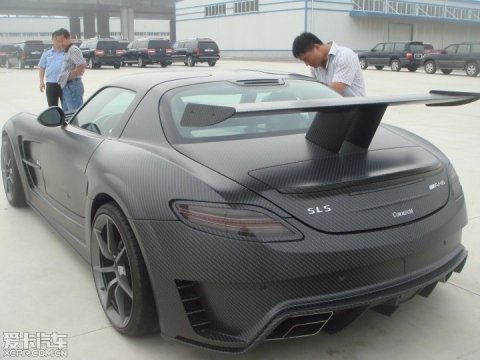 Spotted Mansory SLS AMG Cormeum in China 02