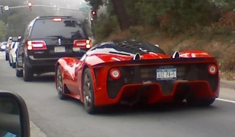 Spotted One-off Ferrari P4/5 in Queens New York
