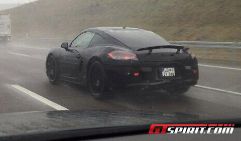 Spyshots 2013 Porsche Cayman