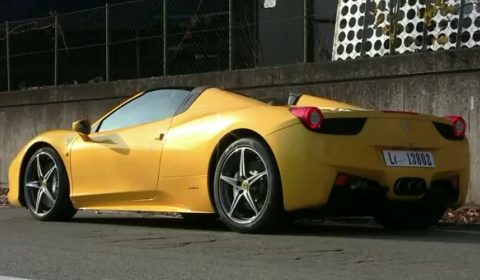 Video 2012 Ferrari 458 Spider in Maranello