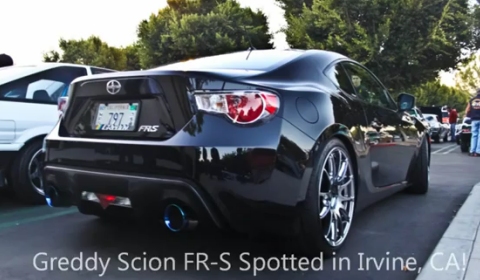 Video 2013 Scion FR-S Spotted at Cars & Coffee in Irvine California