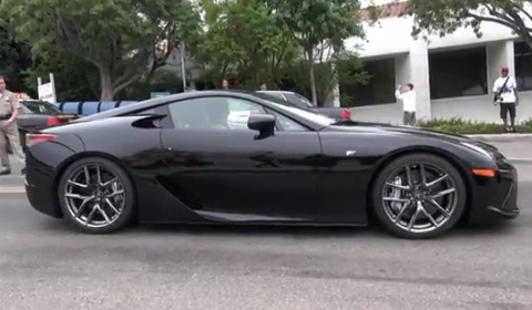 Lexus Lfa Blacked Out