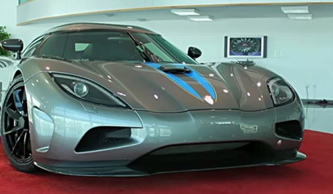 Video Koenigsegg Agera in Abu Dhabi