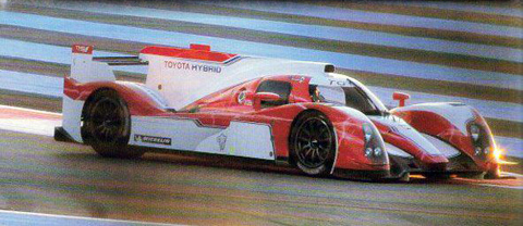 Toyota Le Mans Hybrid Race Car Revealed