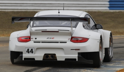 Four 2012 Porsche 911 GT3 RSR Cars Debut at Sebring Test 01