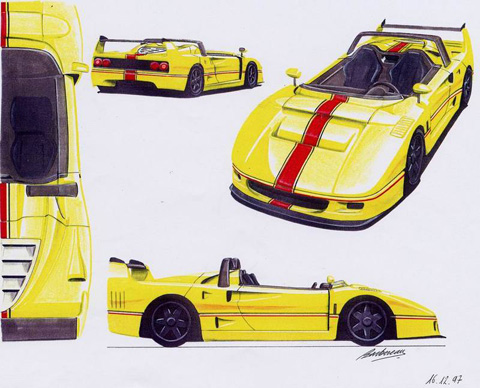 Ferrari F40 Beurlys Barchetta