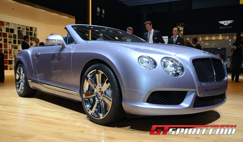 Geneva 2012 Bentley Continental GTC V8