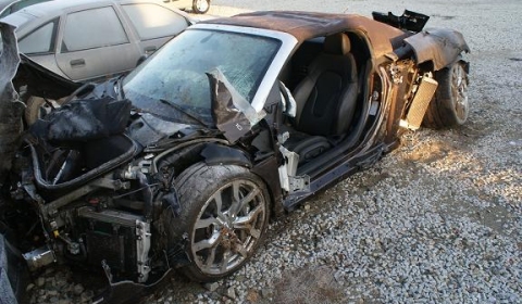 Car Crash Audi R8 Involved in Tragic Accident in Poland 01