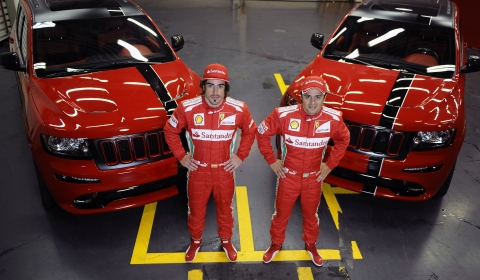 Fernando Alonso and Felipe Massa Get Personalized Grand Cherokee SRT8 01