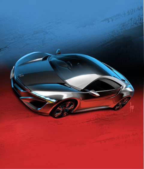 Honda NSX Concept Debuts at Geneva Motor Show 01