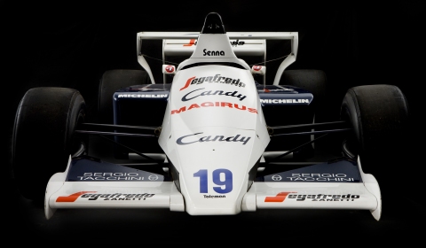 For Sale Ayrton Senna's Toleman TG184-2 Formula One Car 01