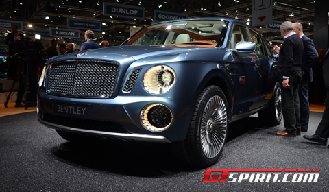 Geneva 2012 Bentley SUV Concept