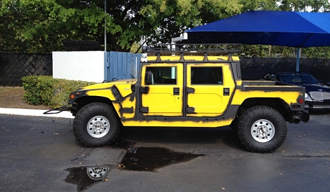 Hummer H1 Ruined Wrap