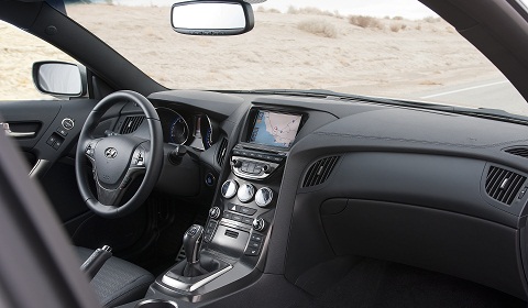2013 Hyundai Genesis Coupe Track Interior