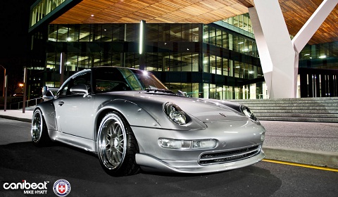 AMS Autowerks Porsche 993 GT2 on HRE Wheels