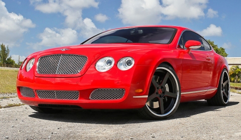 Bentley Continental GT with COR Modell Wheels