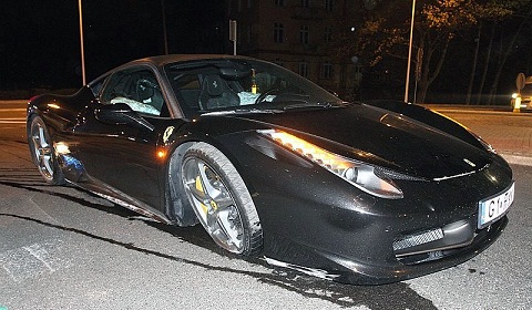 Ferrari 458 Italia Wrecked in Poland