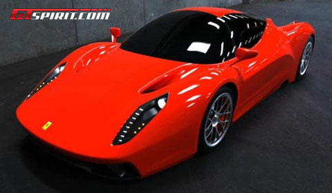Design Study F70 Ferrari Enzo Successor GTspirit