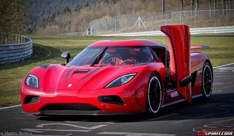 Koenigsegg Agera R at Nurburgring