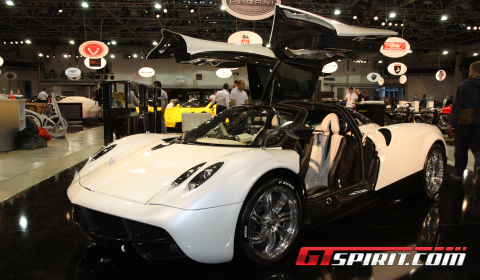 Monaco 2012 Pagani Huayra White Edition