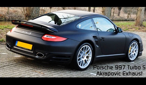 Porsche 997 Turbo S with Akrapovic Exhaust