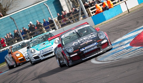 Porsche Carrera Cup at Donington Park