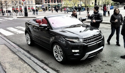 Range Rover Evoque Convertible in New York