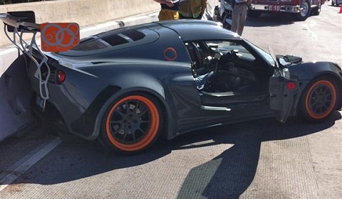 Ronin Lotus Exige Wrecked