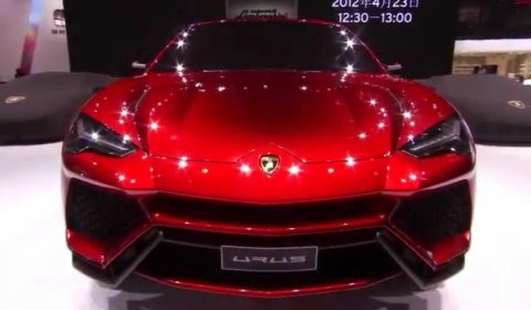Video Lamborghini Urus Concept at Beijing Motor Show 2012
