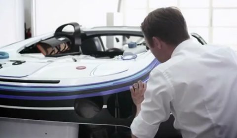 Video Making of the Bugatti Veyron Grand Sport L'Or Blanc