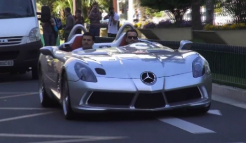 Video Mercedes-Benz SLR Stirling Moss in Monaco