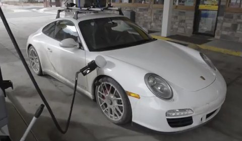 Video Driving Porsche Carrera GTS in the Colorado Rockies