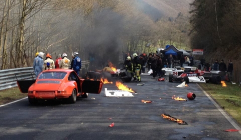 Video Ron Howard Films Rush at the Nurburgring Nordschleife