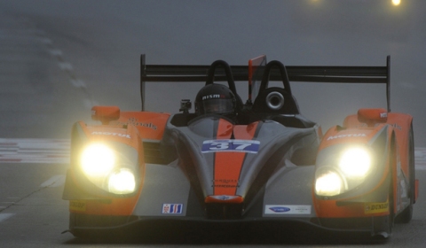 ALMS/Le Mans Driver David Heinemeier Hansson Long Beach In Rain