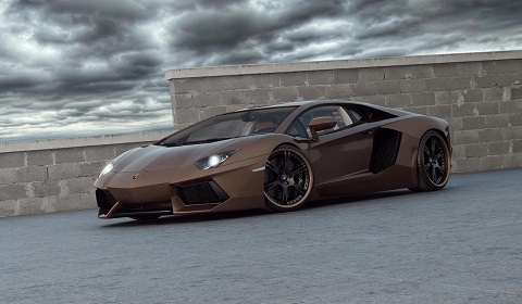 Lamborghini Aventador Chocolate LP777-4 by Wheelsandmore