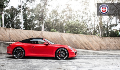 Porsche 911 (991) Carrera S Cabriolet on HRE Wheels