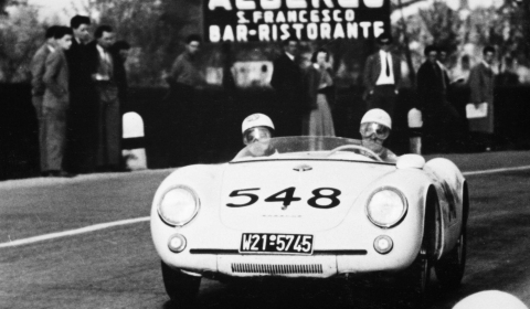 Porsche Museum at Mille Miglia 2012