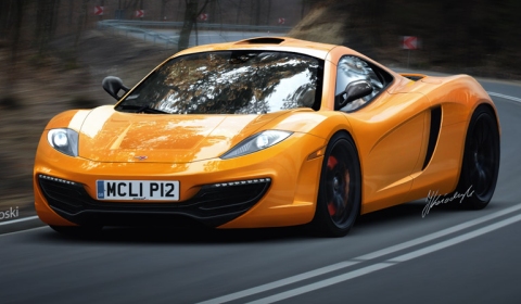 Render McLaren F1 Successor - Codenamed P12