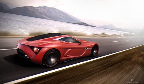 Ugur Sahin Design Alfa Romeo C12 GTS Concept