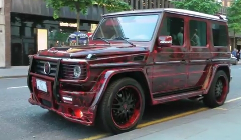 Video Arab Hamann G55 Spotted in London