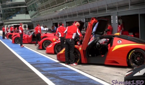 Video Behind the Scenes Ferrari 599XX and FXX at Monza Italy