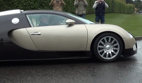 Video Bugatti Veyron with Three People Onboard